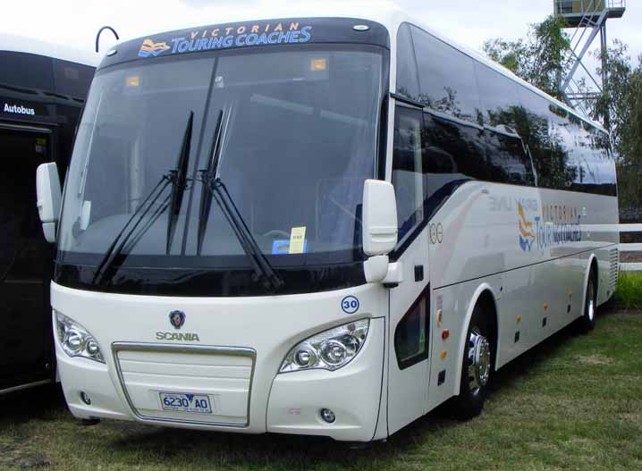 Victorian Touring Coaches Scania K280IB Higer 30